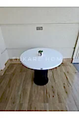 Mantar Ayaklı Yuvarlak Mdf Masa, Sur Masa, 90 cm | Mutfak, Salon, Kafeterya